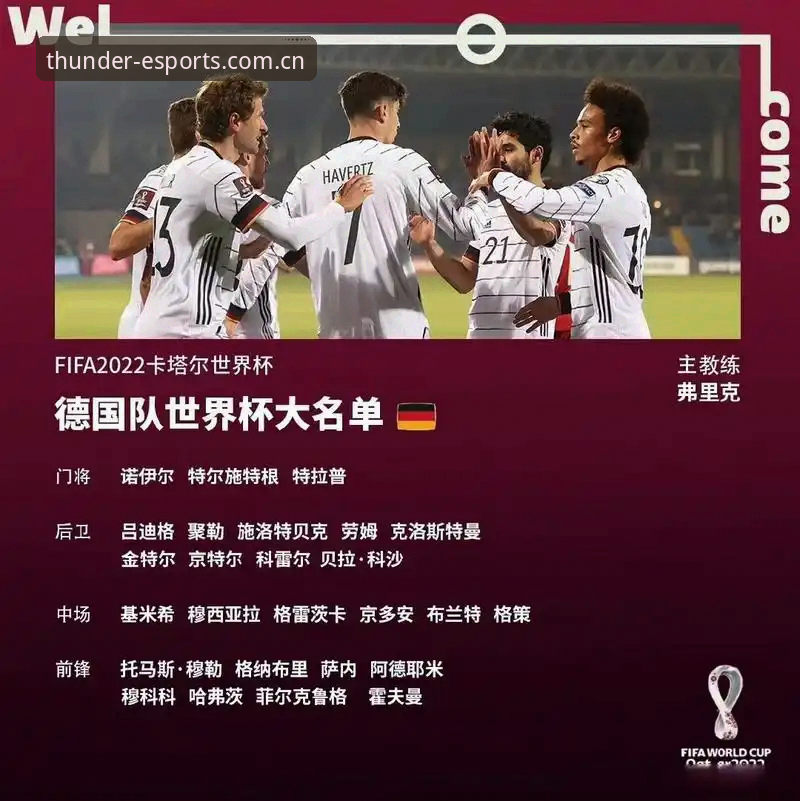 雷火电竞平台 德国队世界杯26人大名单深度解析:诺伊尔老将归来,18岁新星卡尔入围